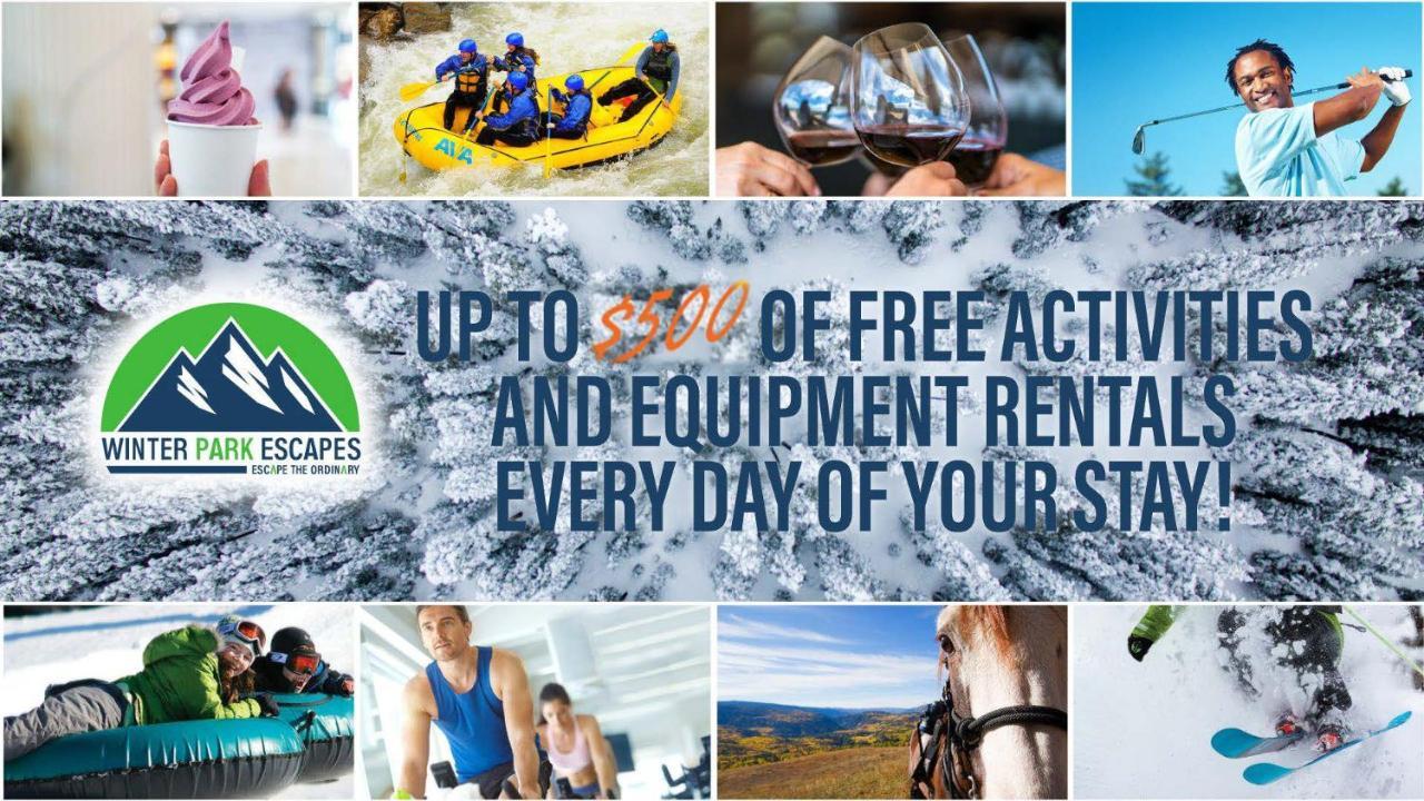 Ski In-Out Luxury Condo #4474 With Huge Hot Tub & Great Views - 500 Dollars Of Free Activities & Equipment Rentals Daily Winter Park Exterior foto